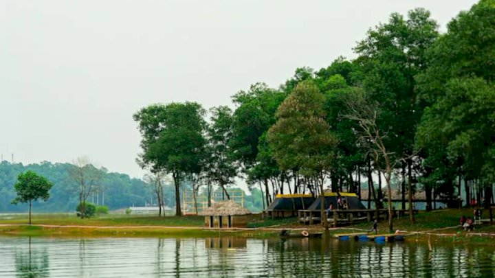 Kinh nghiệm cắm trại dã ngoại ở Sơn Tinh Camp Đồng Mô