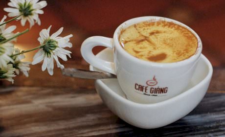 Egg coffee -  Indispensable thing of young people in Hanoi